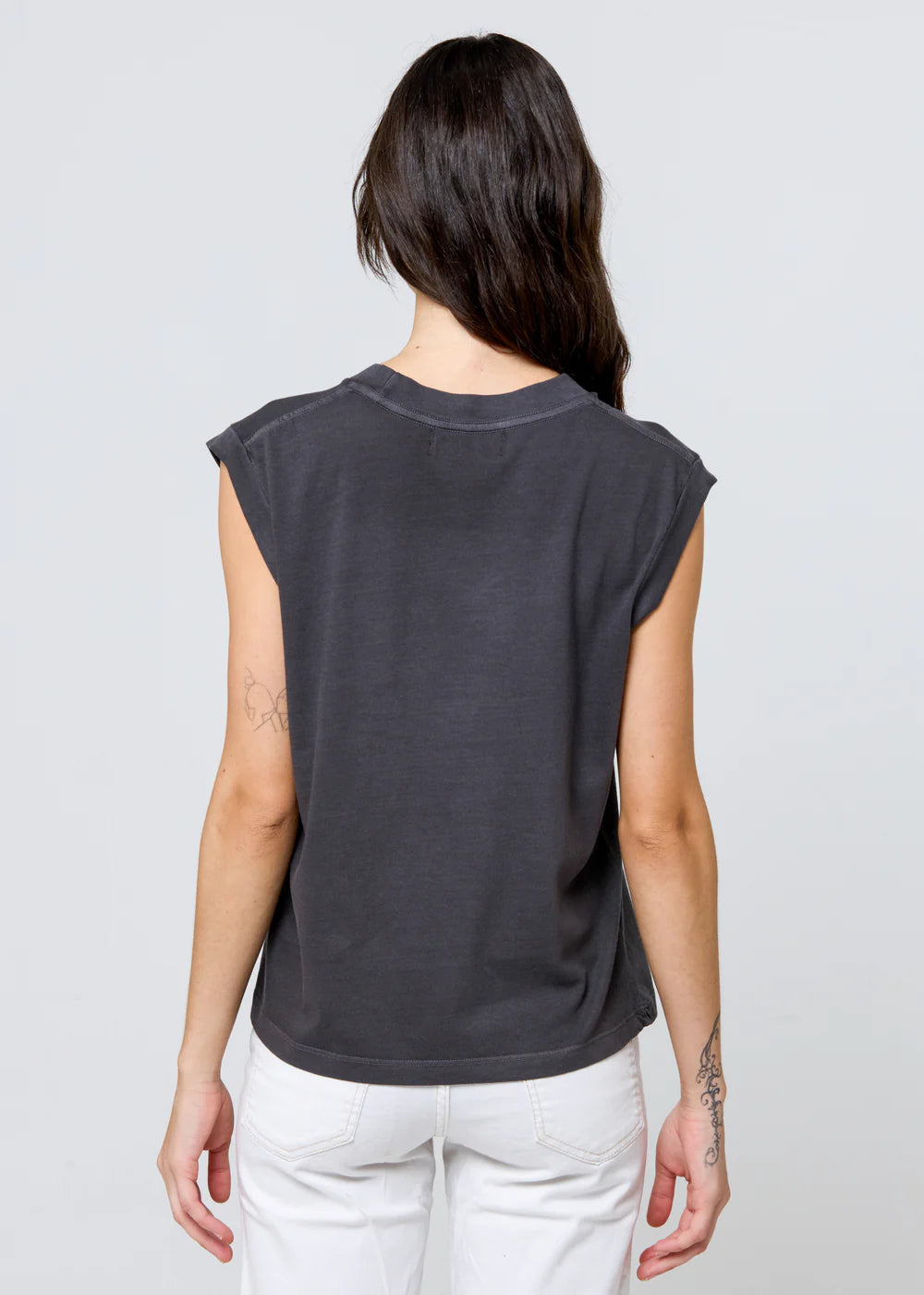 Amalfi Coast Tank | Vintage Black - Visual Media Number 2 of 2