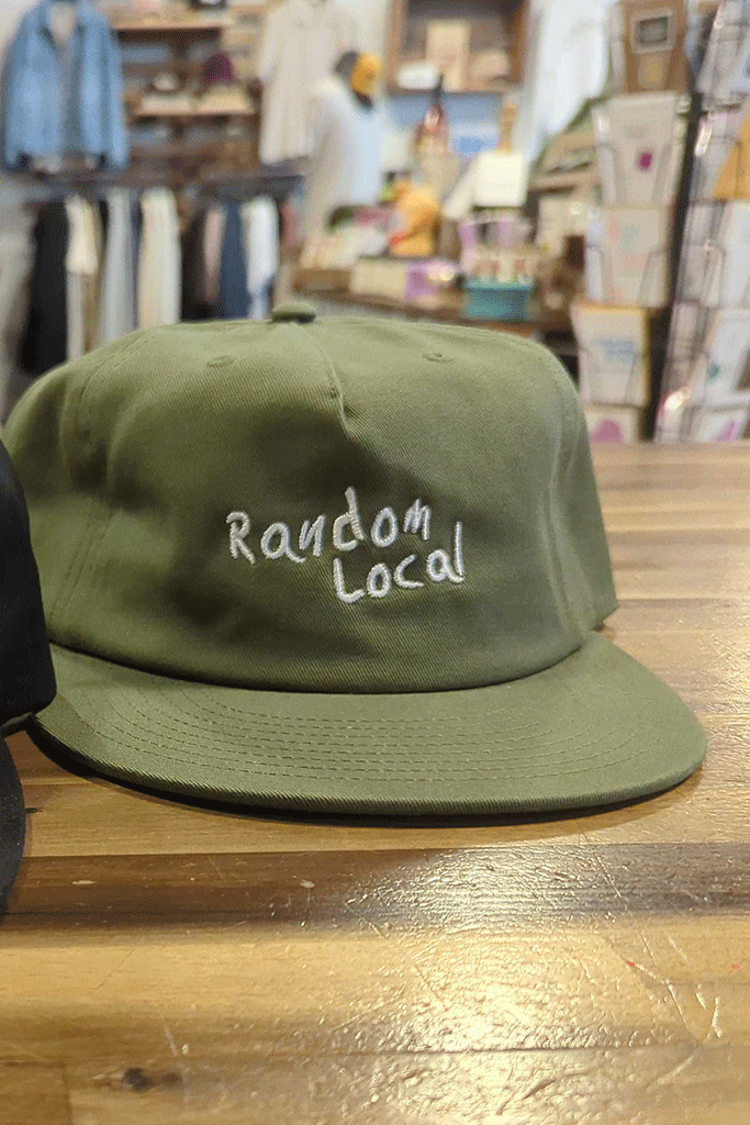 Random Local Unstructured Hat | Army Green - Visual Media Number 2 of 2