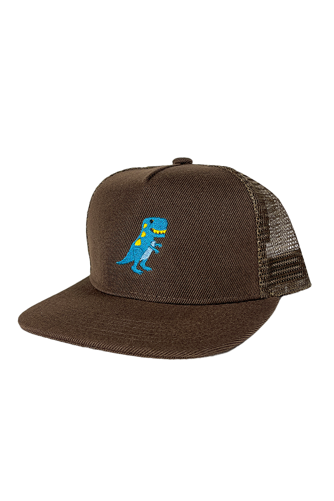 Dino Hat | Brown - Visual Media Number 1 of 1