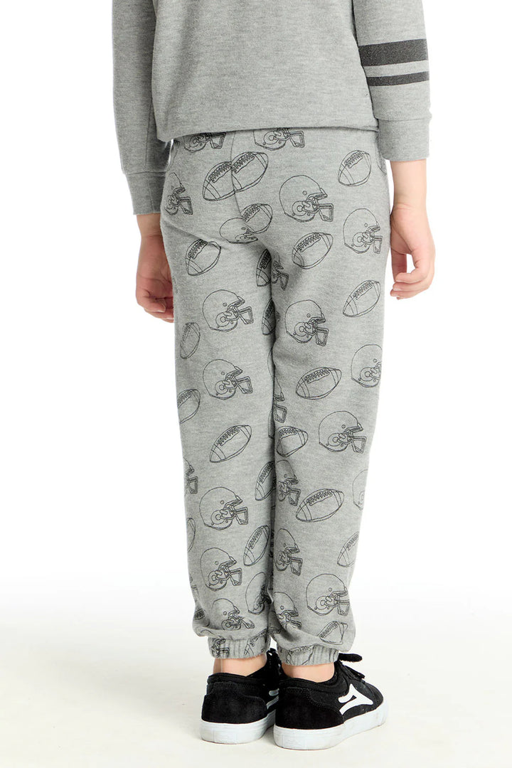 Football Is Life Pants | Heather Grey - Thumbnail Image Number 2 of 2
