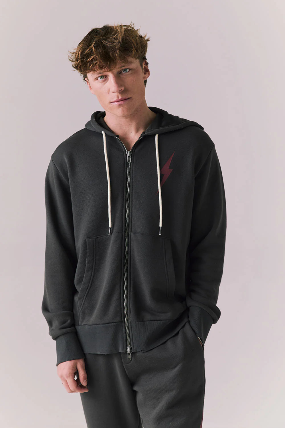 Chaser Bolt Hoodie | Vintage Black - Visual Media Number 1 of 2