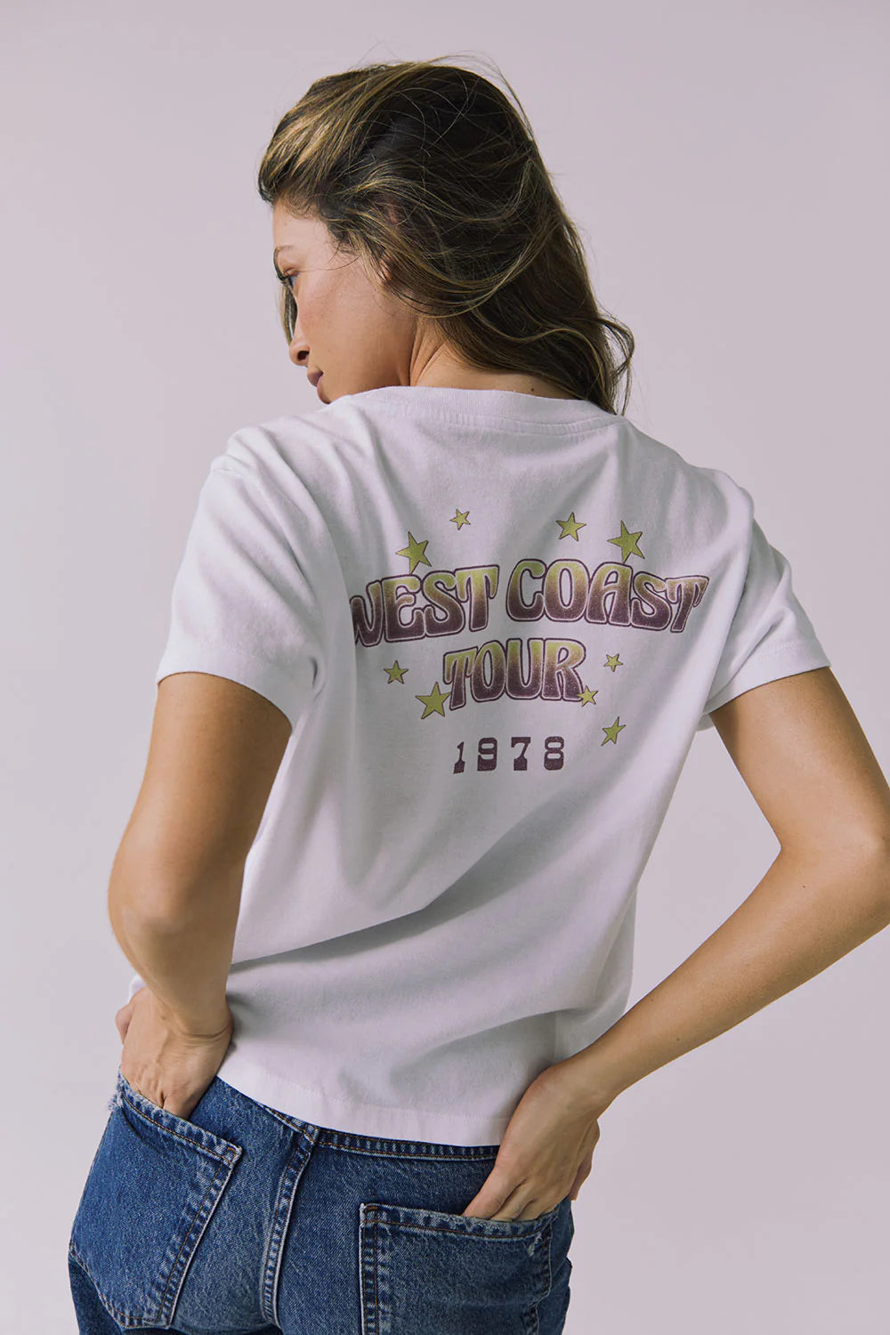 Tom Petty 1980 Tour Tee | White - Visual Media Number 3 of 3