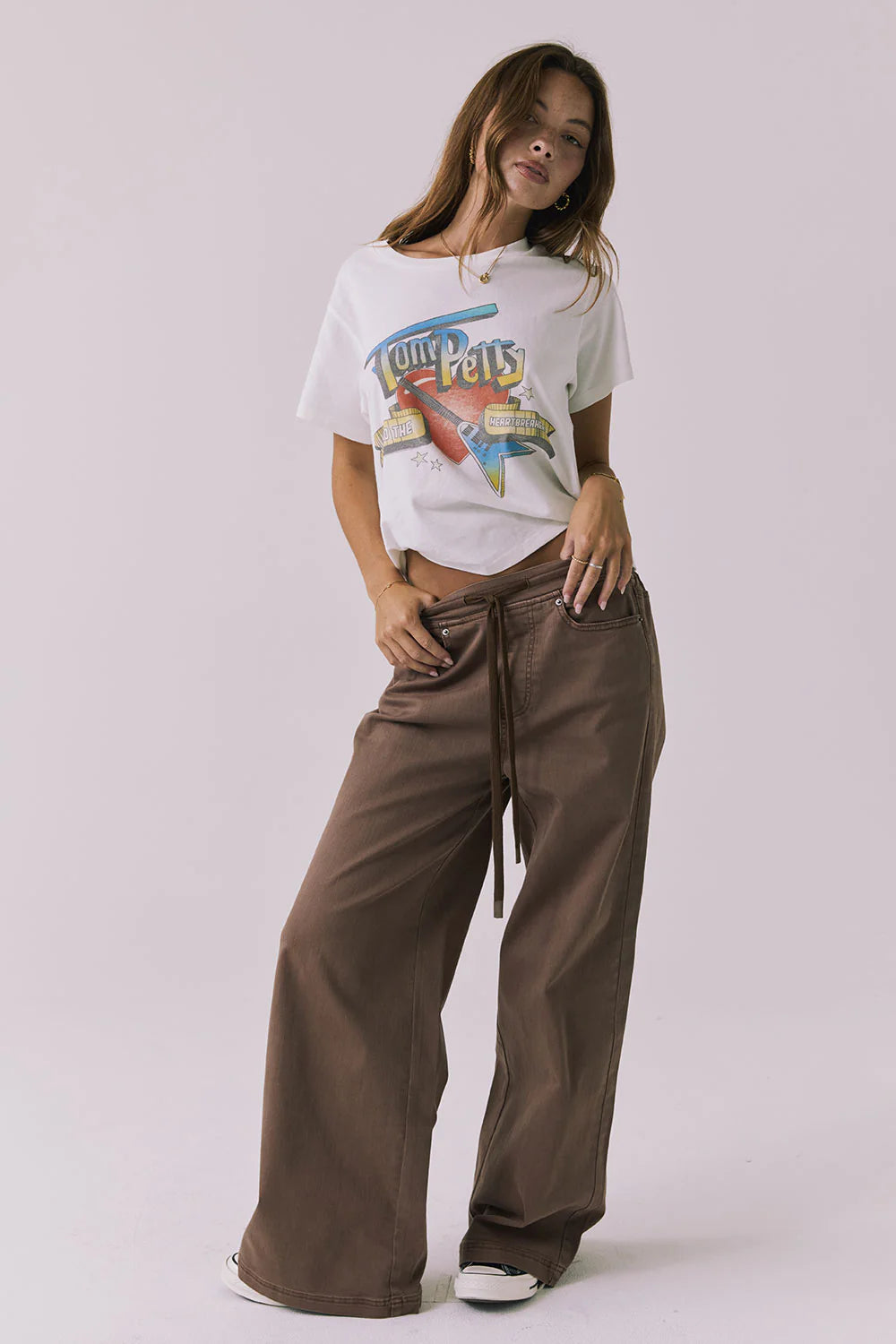 Tom Petty 1980 Tour Tee | White - Visual Media Number 3 of 3