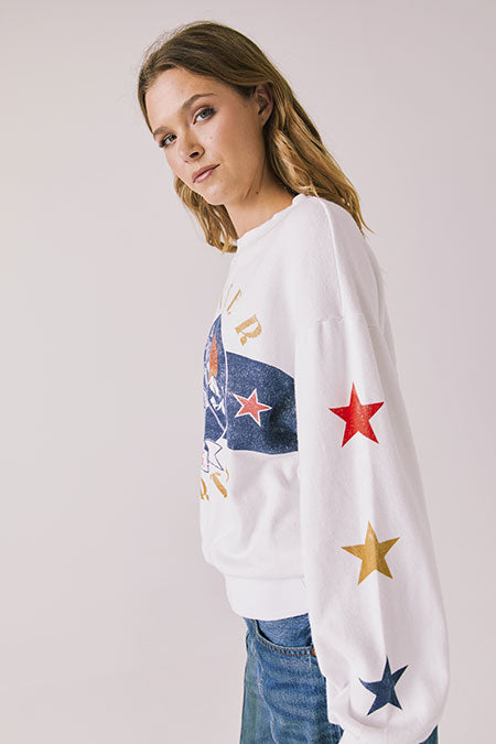 Coca Cola Winter Sports Pullover | White - Visual Media Number 2 of 3