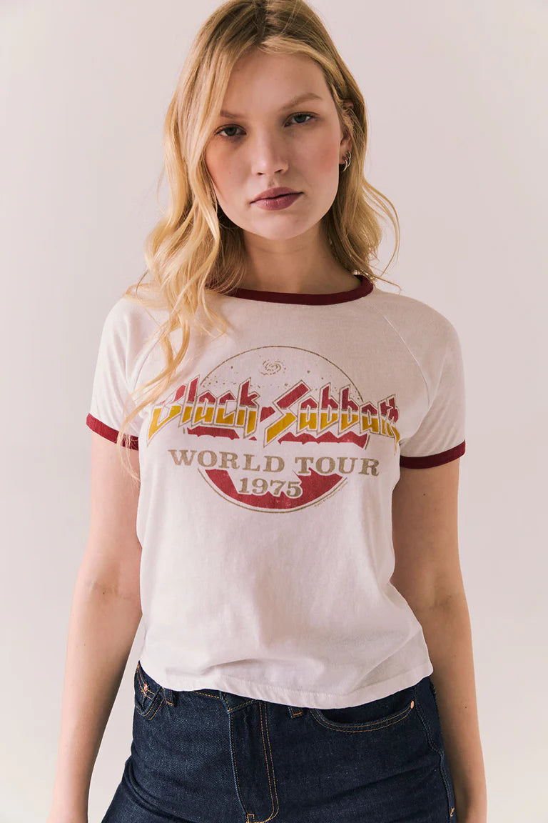 Black Sabbath World Tour Tee | White - Visual Media Number 1 of 2