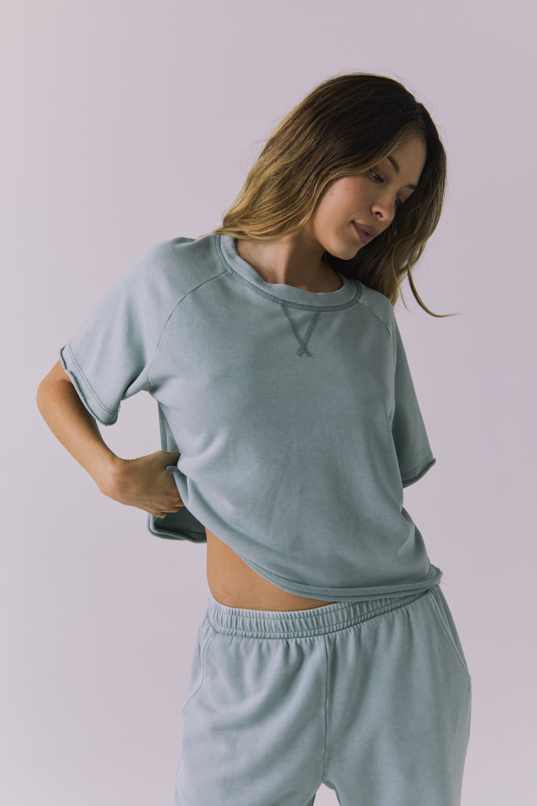 Amelia Pullover | Garden Sage - Visual Media Number 1 of 1