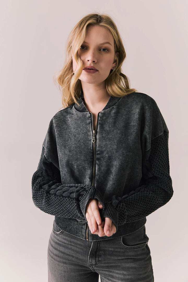 Fullerton Zip Up | True Black - Thumbnail Image Number 1 of 3
