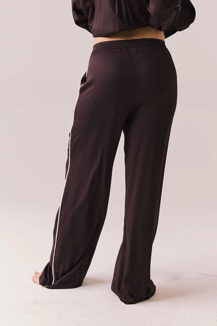 Rosine Trousers | Espresso Starry White - Thumbnail Image Number 2 of 3
