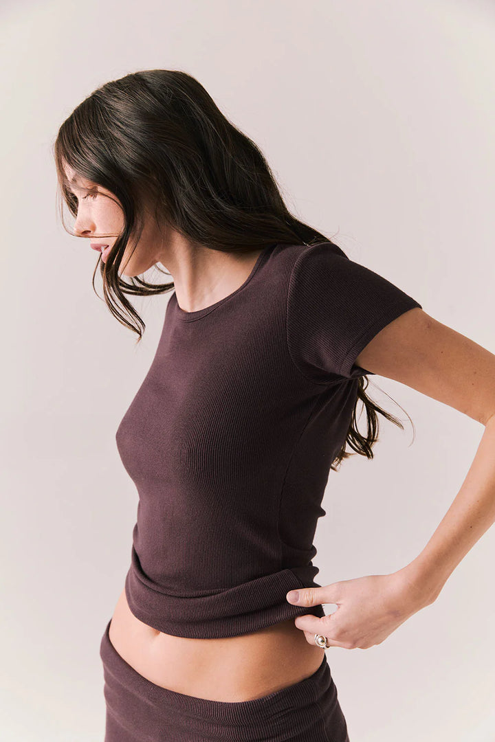 Honey Tee | Espresso - Thumbnail Image Number 3 of 3
