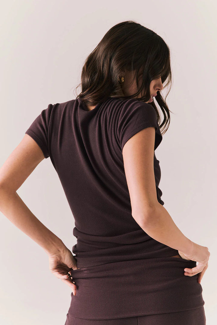 Honey Tee | Espresso - Thumbnail Image Number 2 of 3
