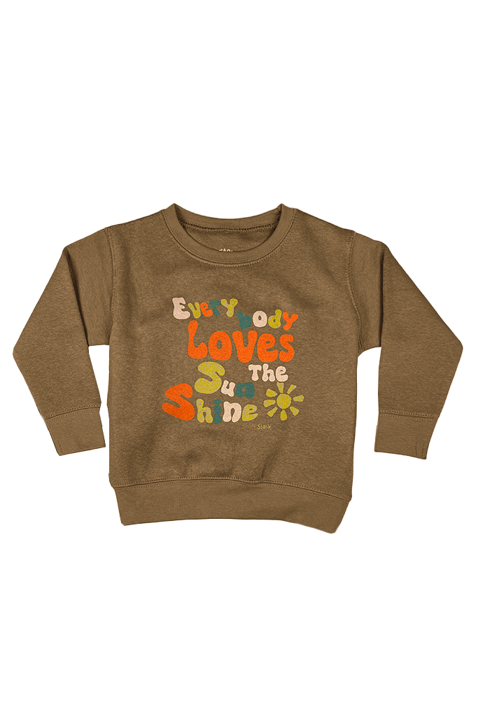 Sunshine Kids Sweater | Coyote Brown - Visual Media Number 1 of 1