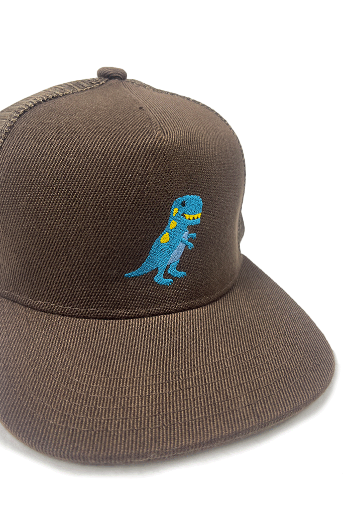 Dino Hat | Brown - Visual Media Number 2 of 5