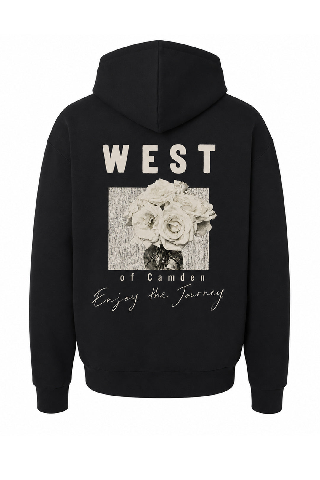 Enjoy The Journey Hoodie | Black - Visual Media Number 1 of 2