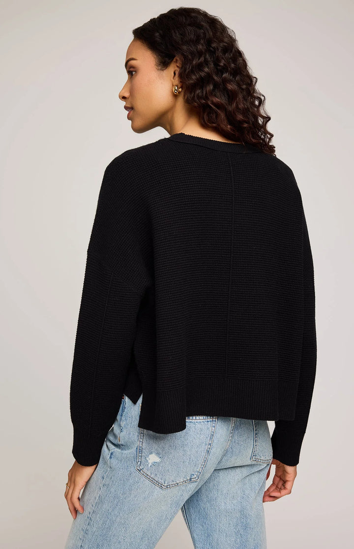 Axel Sweater | Black - Thumbnail Image Number 2 of 2

