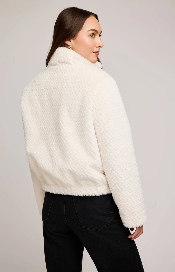 Calista Jacket | Cream - Thumbnail Image Number 2 of 3
