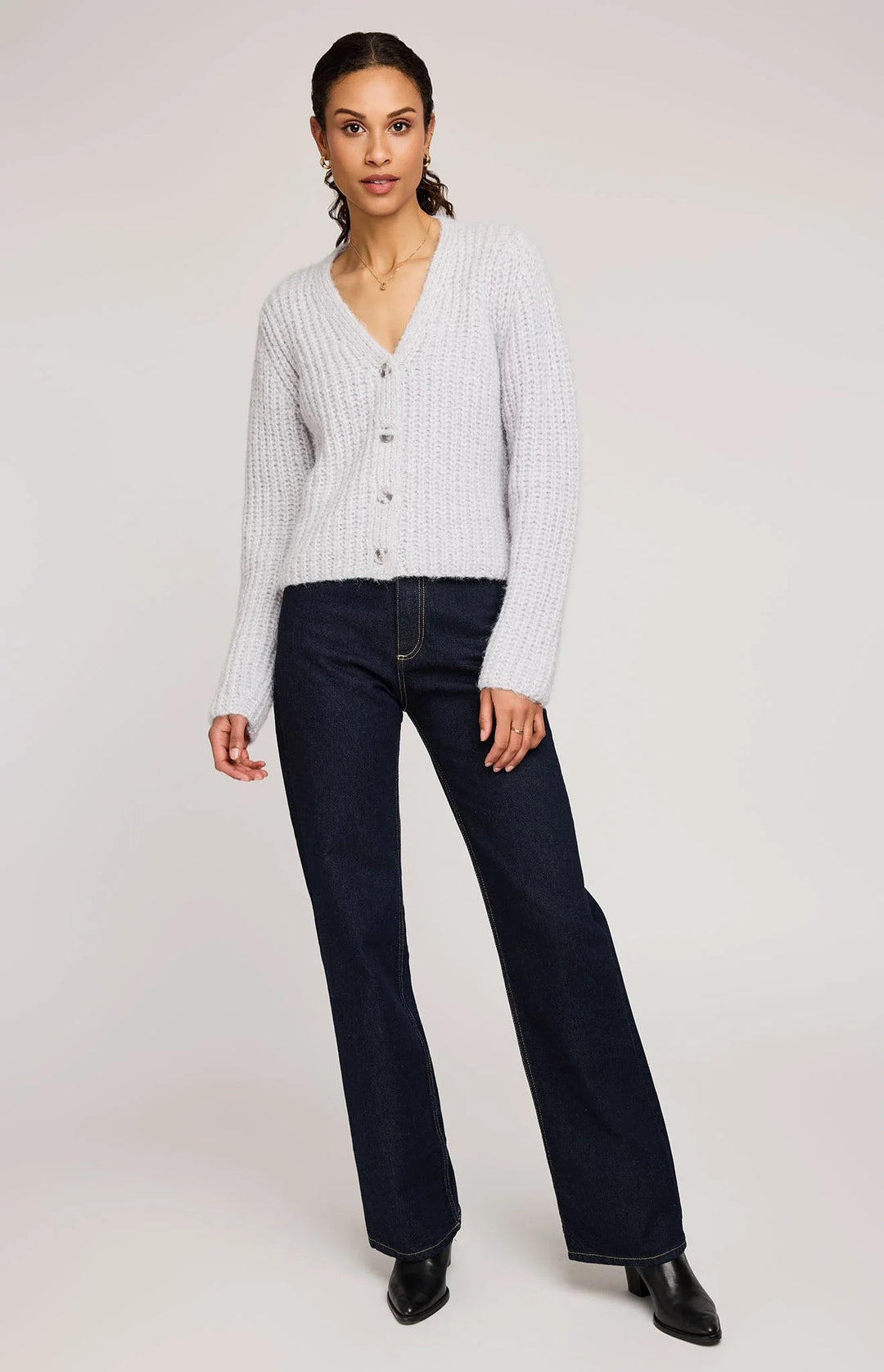 Melanie Sweater | Heather Grey - Visual Media Number 1 of 3