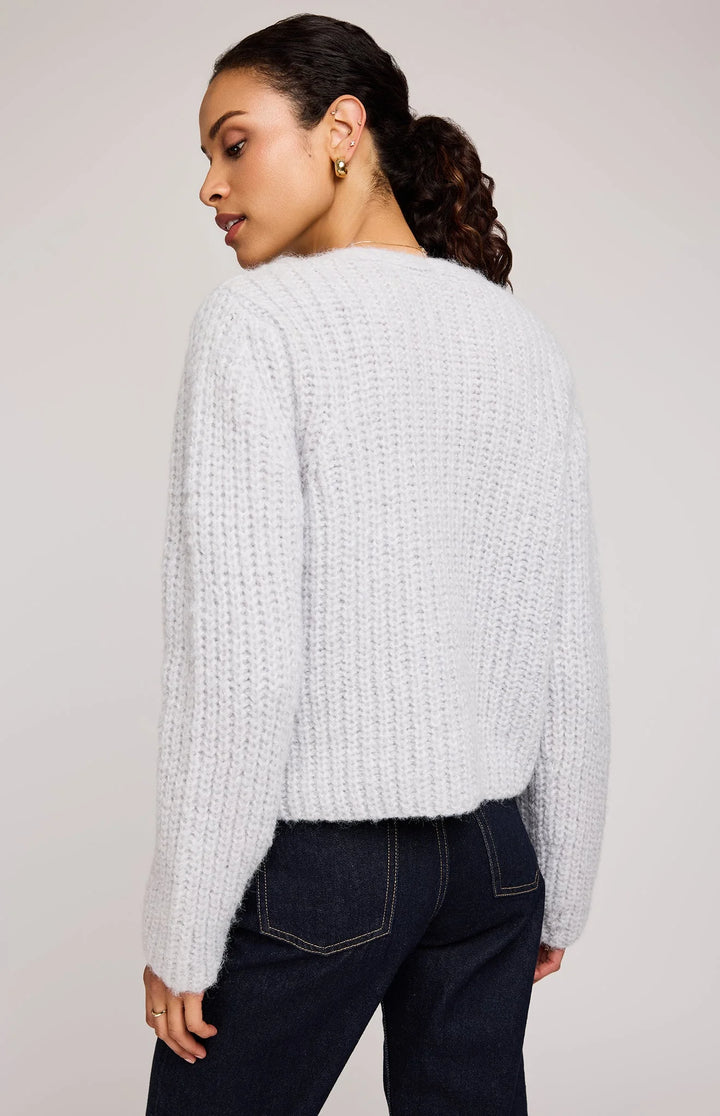 Melanie Sweater | Heather Grey - Thumbnail Image Number 2 of 3
