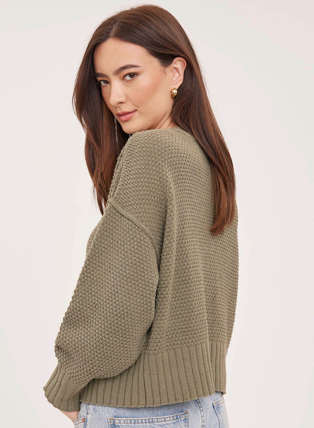 Jennalee Cardigan | Sage - Visual Media Number 2 of 2