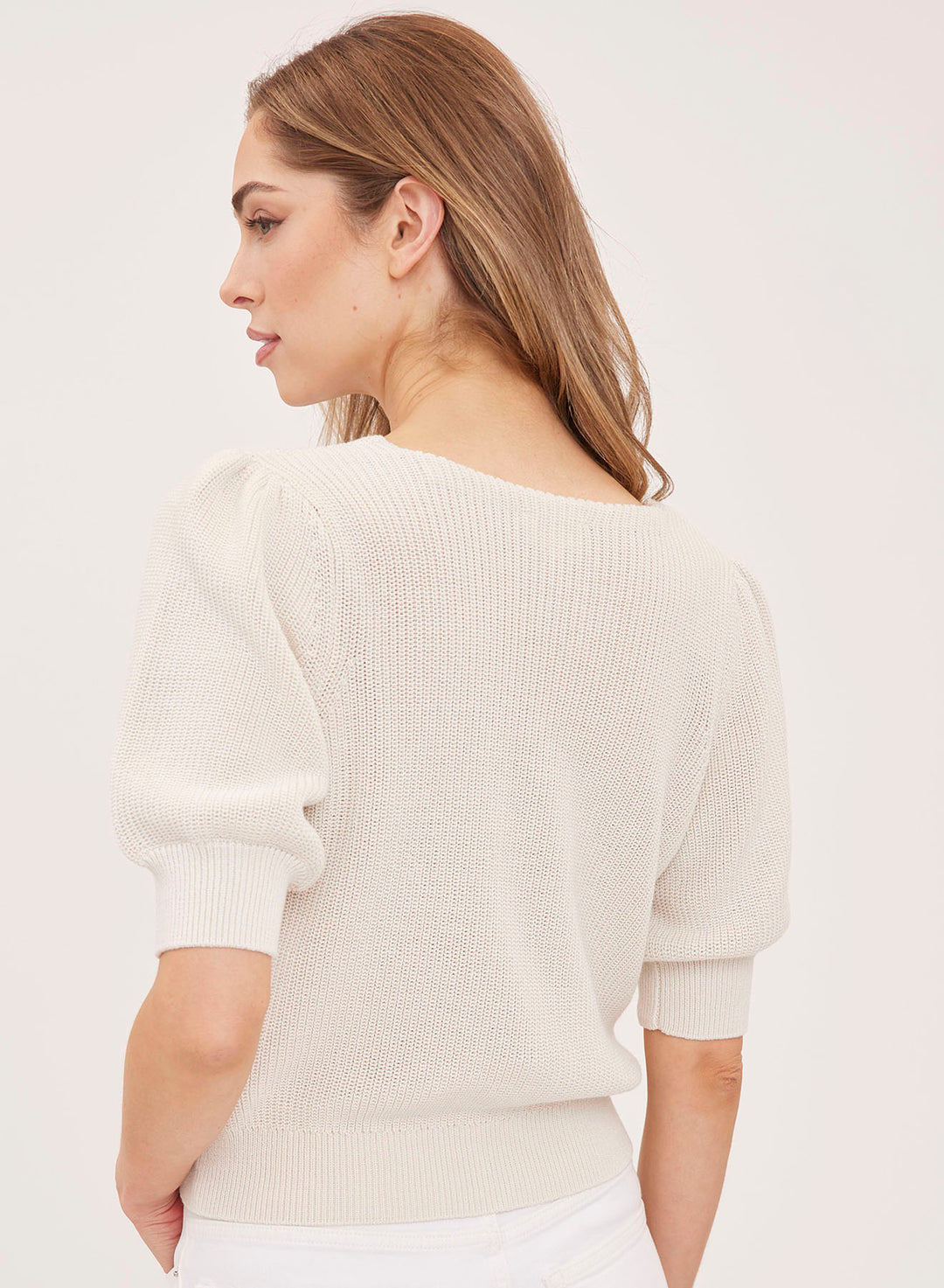 Phoebe Sweater | Cream - Visual Media Number 2 of 2