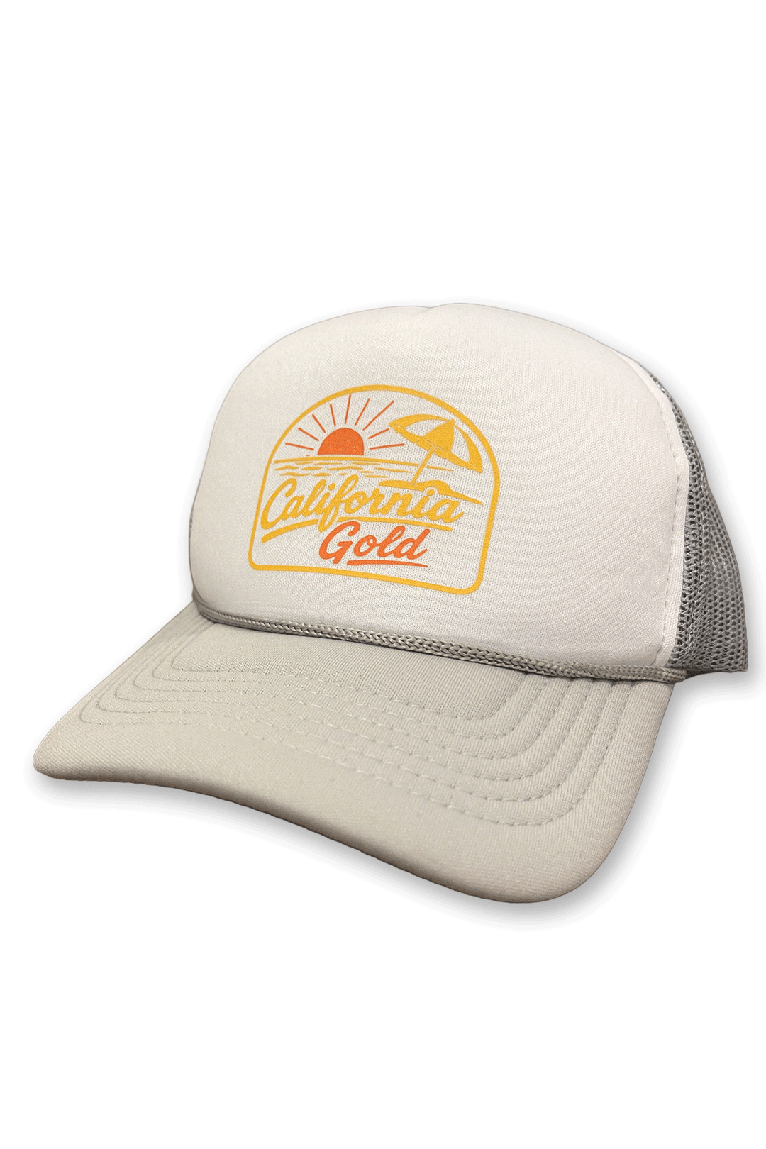 California Gold Kid's Trucker | Grey - Visual Media Number 1 of 1