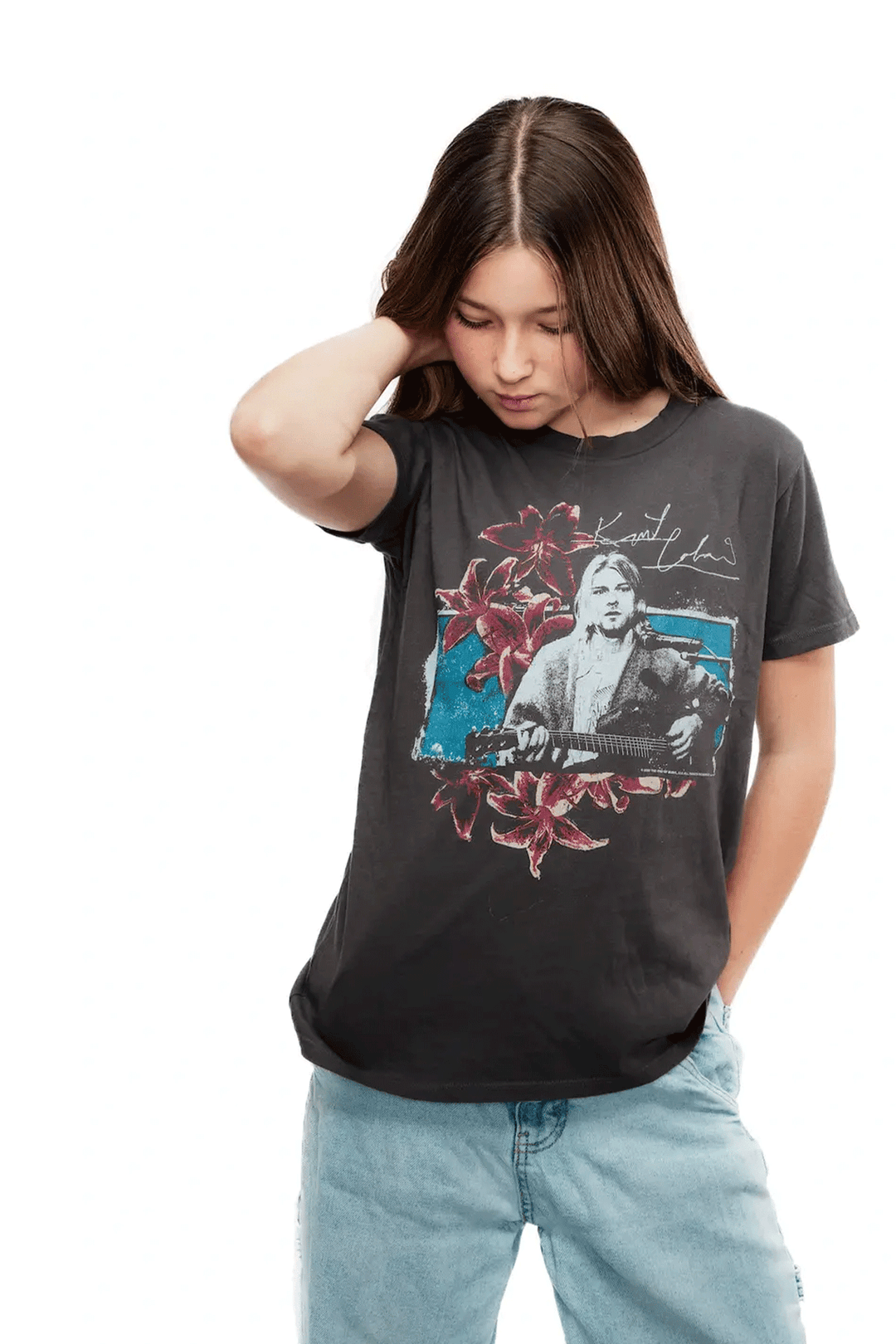 Kurt Cobain Live Tee - Visual Media Number 1 of 1