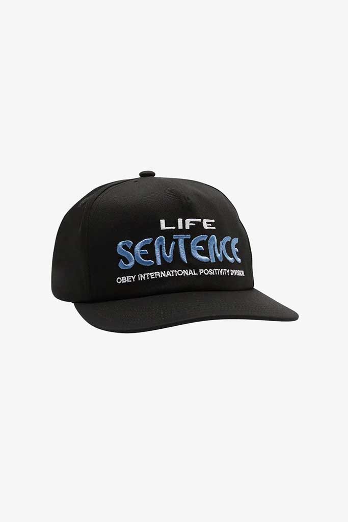 Life Sentence Obey Hat Black - Visual Media Number 1 of 1