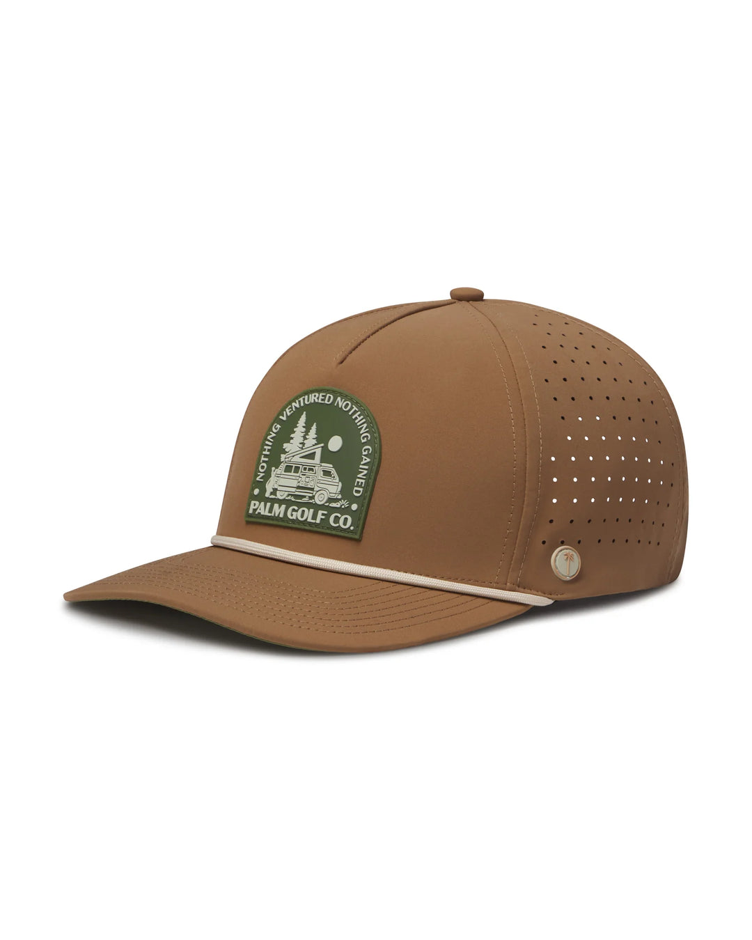 RV Snapback Hat | Brown - Visual Media Number 1 of 1
