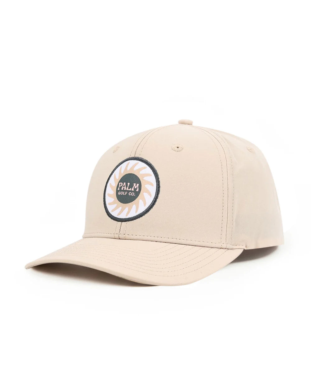 Rising Sun Snapback Hat | Khaki - Visual Media Number 1 of 1