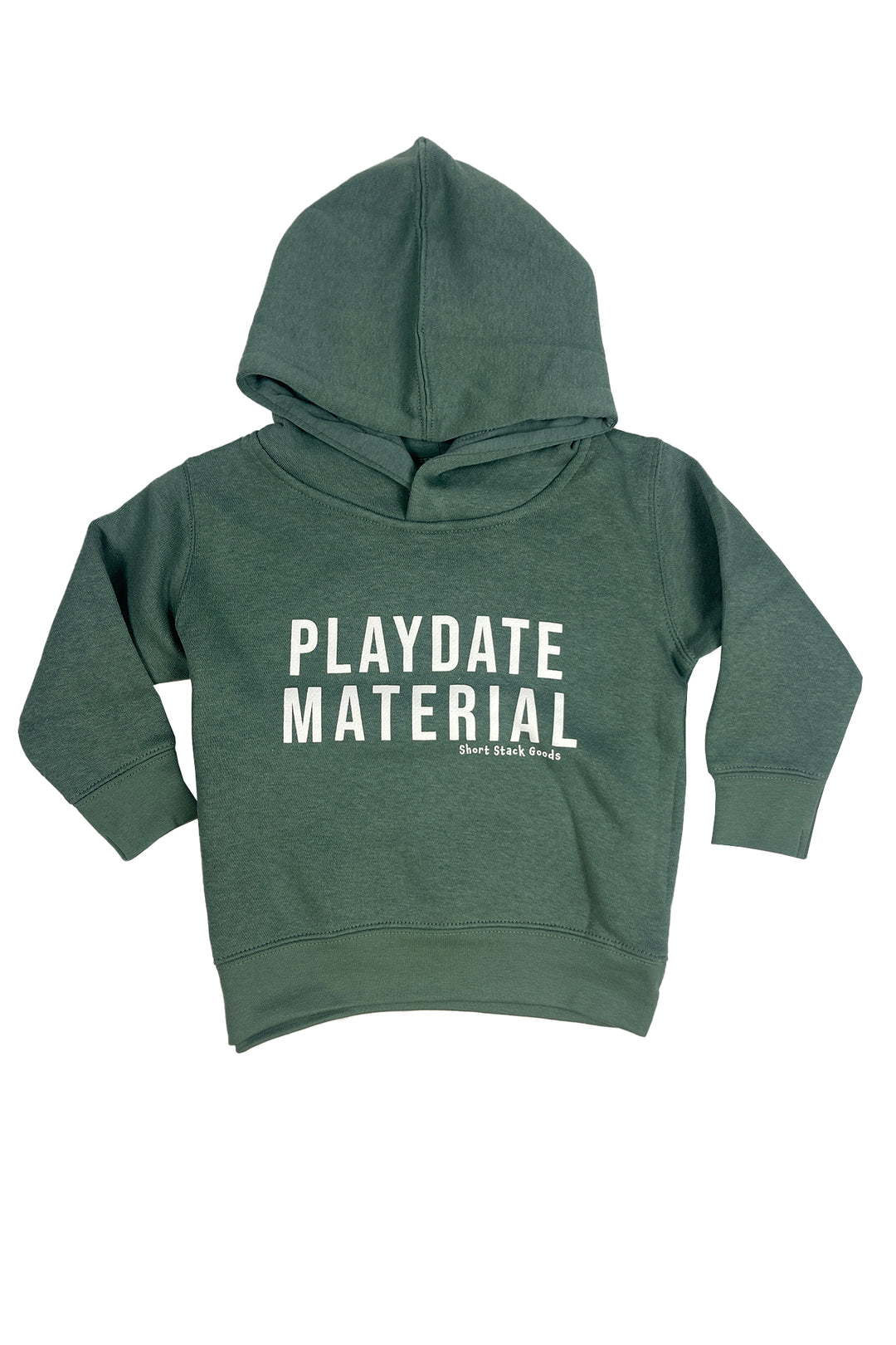 Playdate Material Hoodie | Sage - Visual Media Number 1 of 1