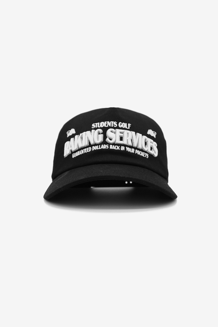 Raking Services Hat | Black - Thumbnail Image Number 1 of 2

