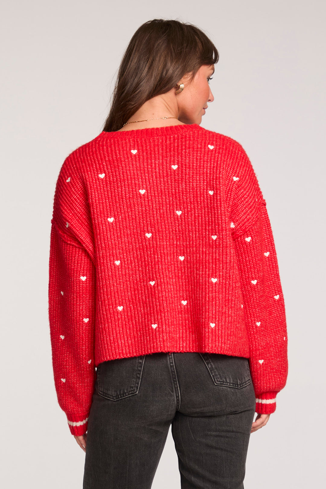 Charmer Sweater | Vintage Red - Visual Media Number 2 of 2