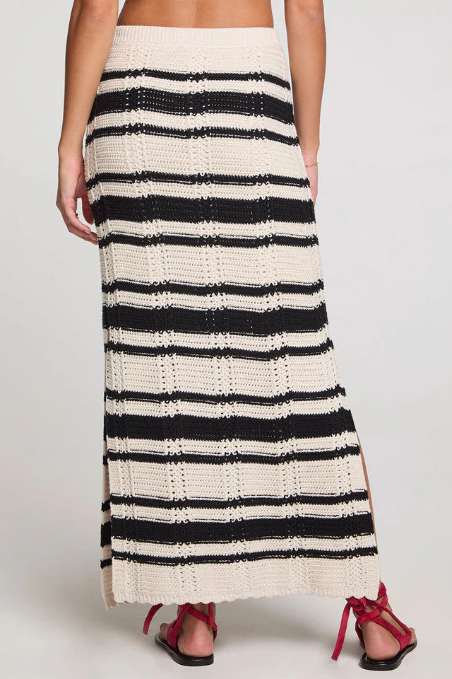 Suzi Midi Skirt | Vanilla - Visual Media Number 2 of 3