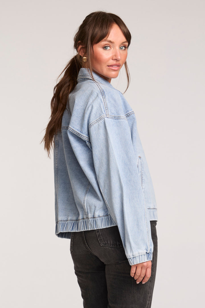 Lenna Jacket | Stonewash - Thumbnail Image Number 2 of 2
