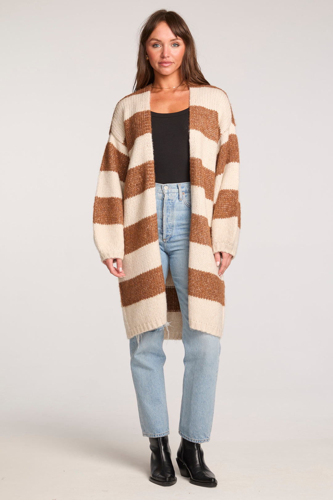 Emersyn Sweater | Chestnut - Visual Media Number 1 of 2