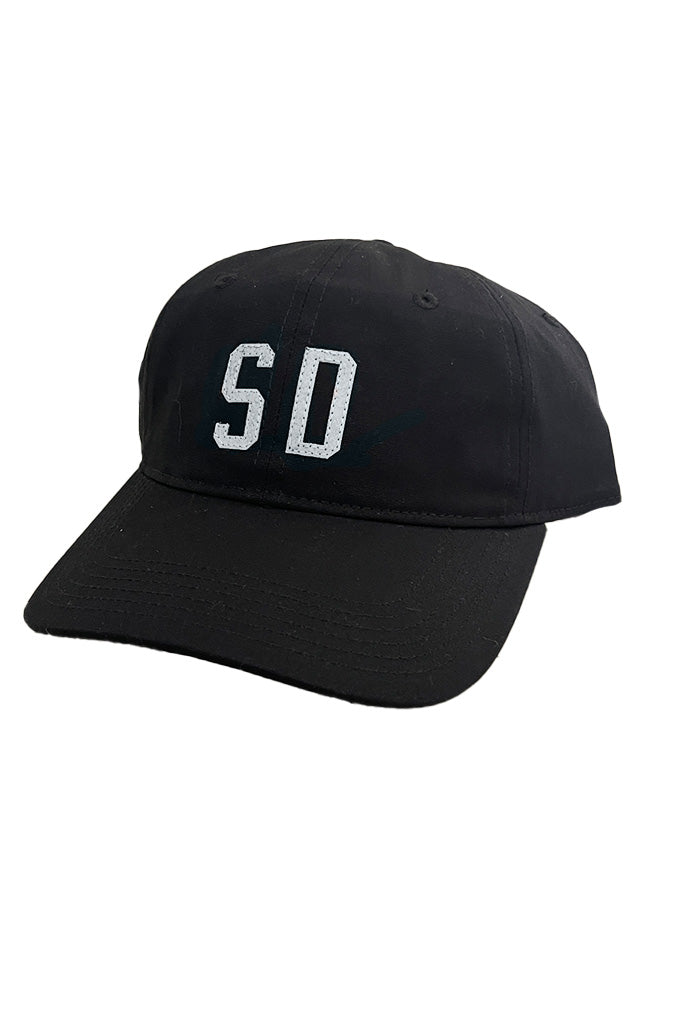 SD 6 Panel Strapback | Black - Visual Media Number 1 of 1