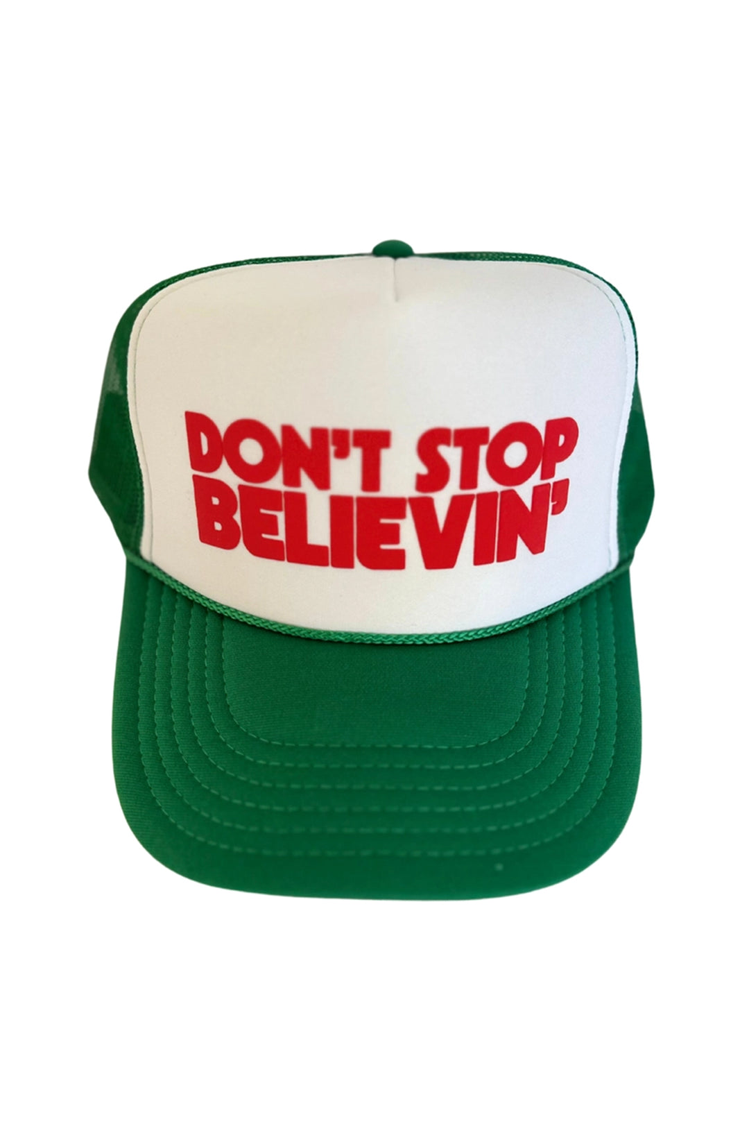 Don't Stop Believin' Trucker Hat | White - Visual Media Number 1 of 2
