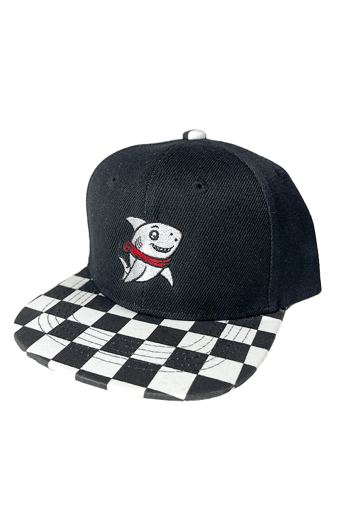 Shark Hat | Black & White - Visual Media Number 1 of 1