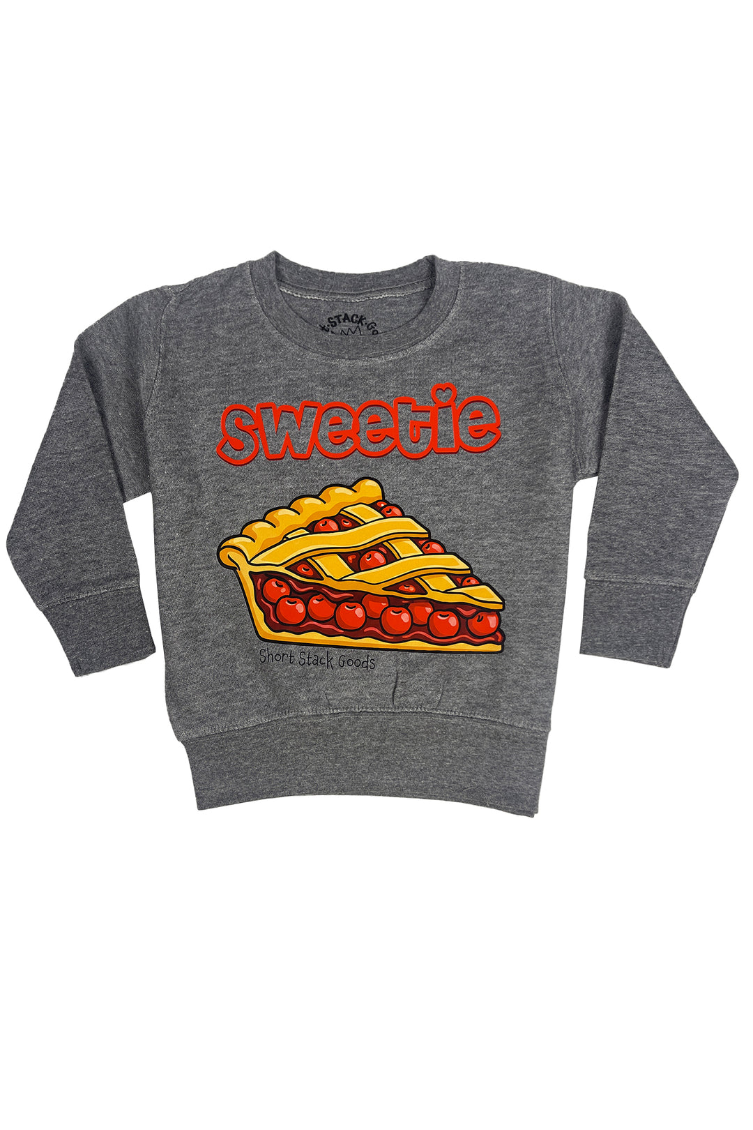 Sweetie Pie Sweater | Heather Grey - Visual Media Number 1 of 1