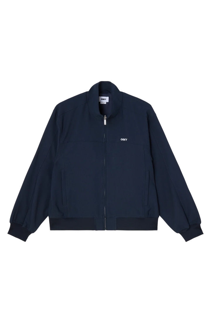 Tailored Track Jacket | Navy - Thumbnail Image Number 1 of 2
