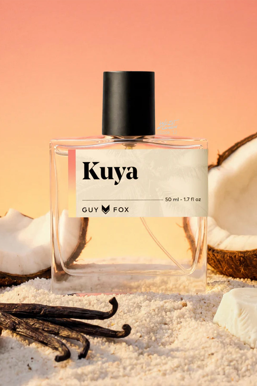 Kuya Mens Cologne | Vanilla, Coconut, Surf Wax - Visual Media Number 1 of 1