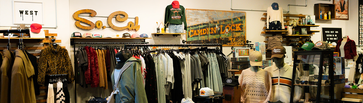 West of Camden Huntington Beach in-store look