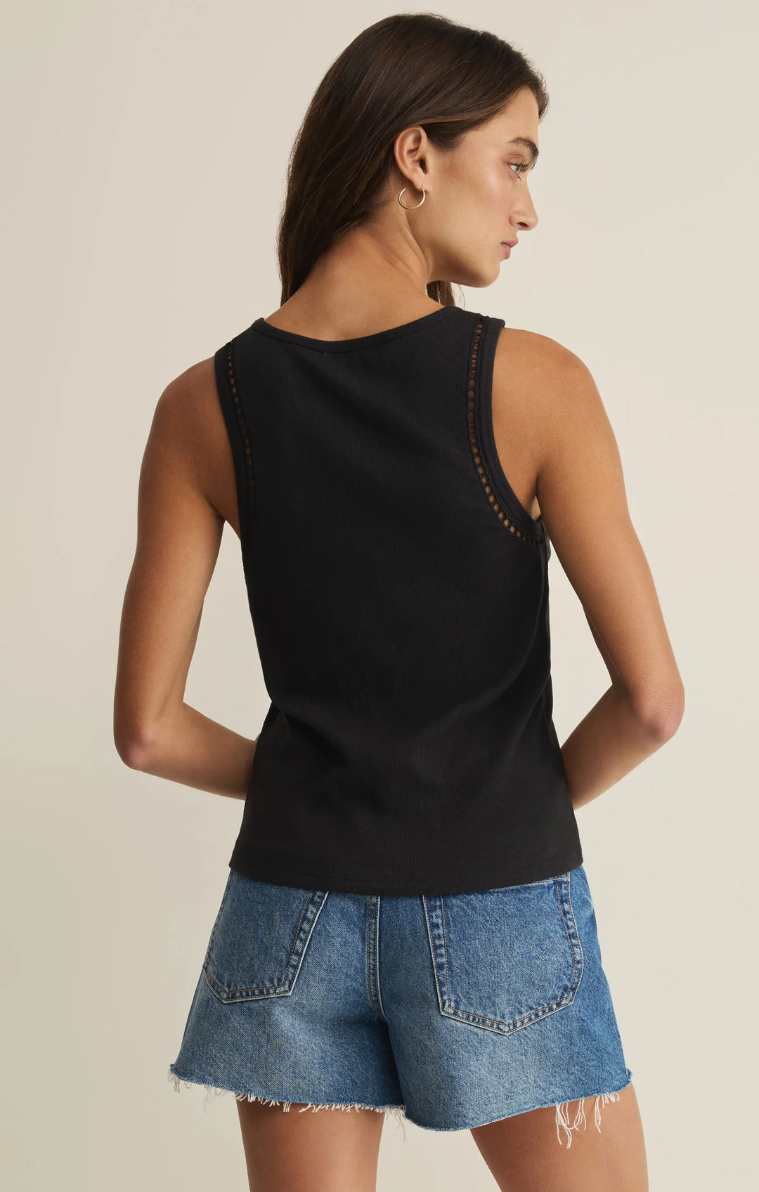 Boa Rib Tank | Black - Visual Media Number 2 of 2