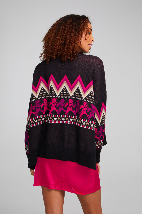 Grateful Dead Fair Isle Bears Pullover | Shadow - Main Image Number 3 of 3