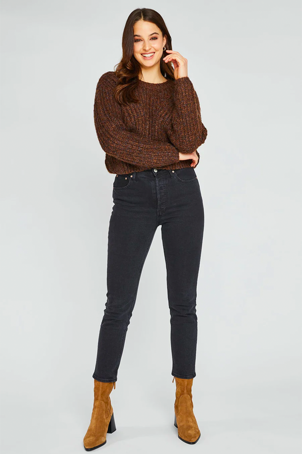 Carnaby Jumbo Sweater | Heather Coffee - Thumbnail Image Number 1 of 3
