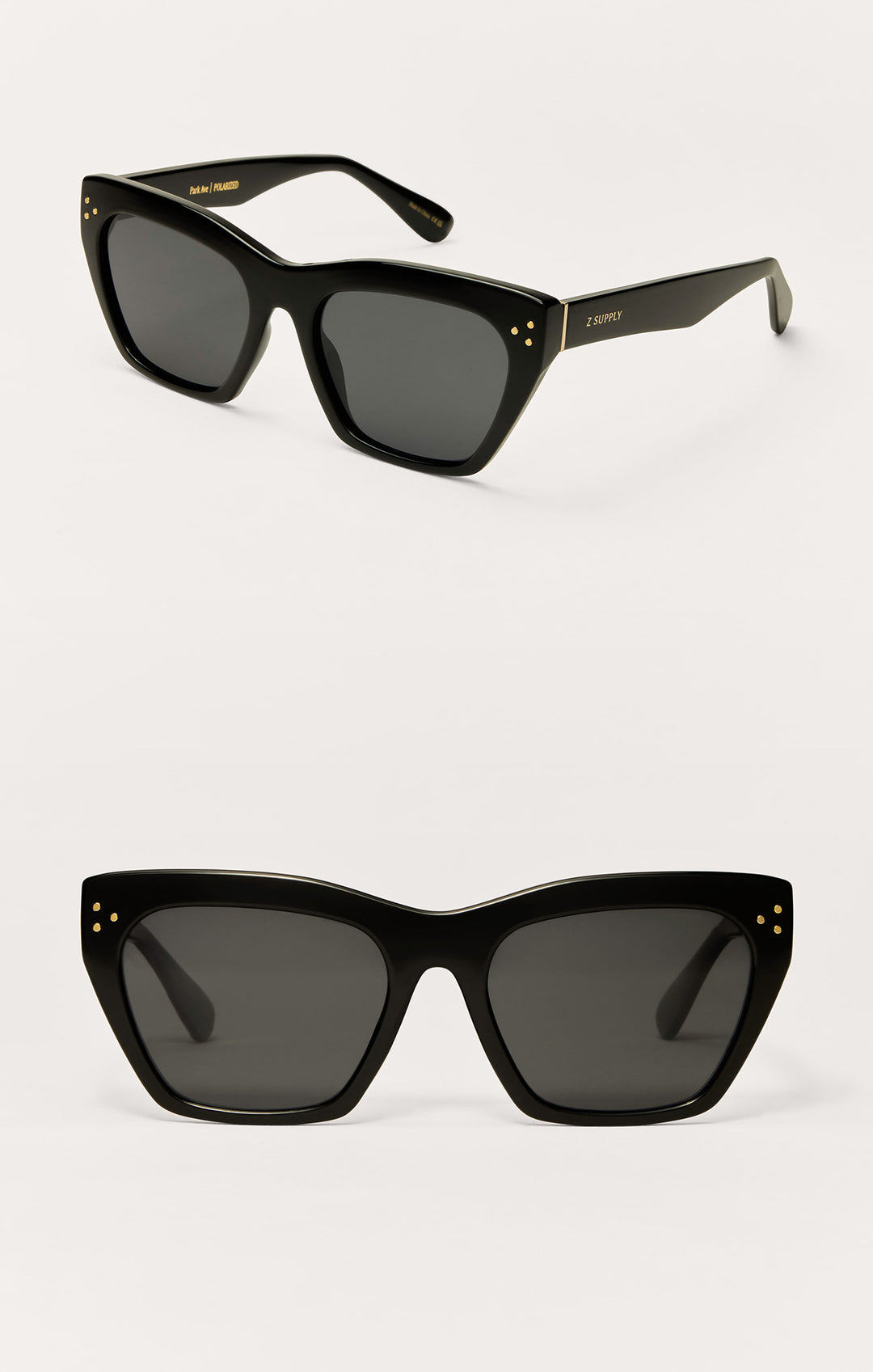 Park Ave Sunglasses | Black Grey - Visual Media Number 1 of 1
