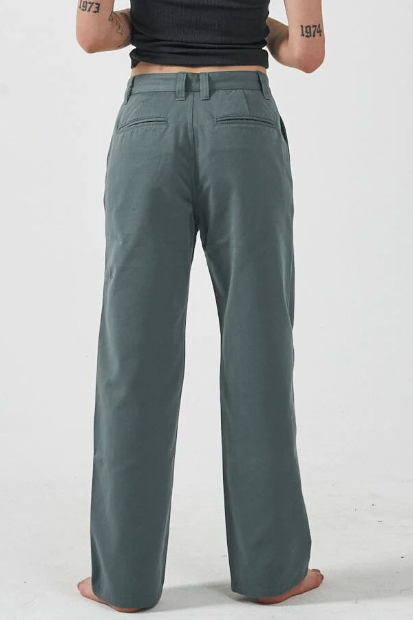 Lax Low Slung Pant | Scrubs Green - Main Image Number 2 of 3