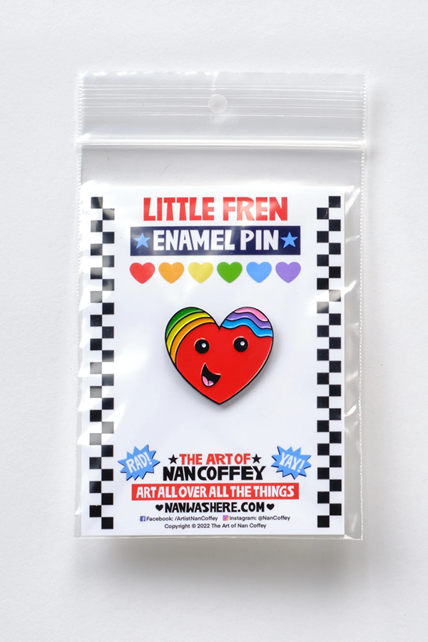Little Fren Enamel Pin - Main Image Number 1 of 1