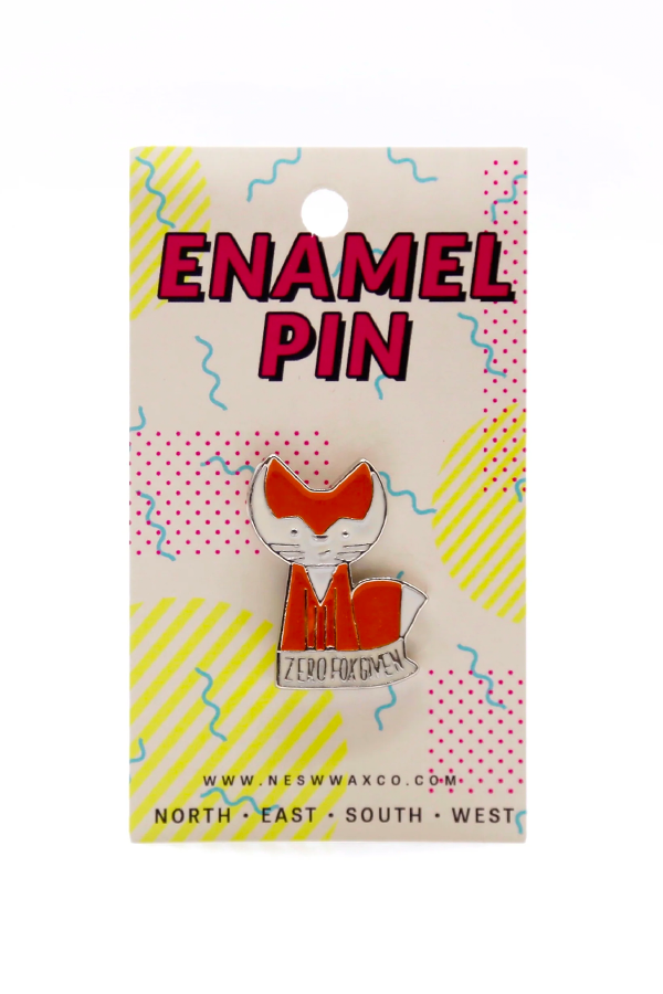 Zero Fox Given Enamel Pin - Main Image Number 1 of 1