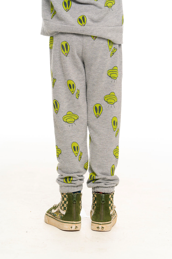 Silly Alien Pants | Heather Grey - Main Image Number 5 of 5