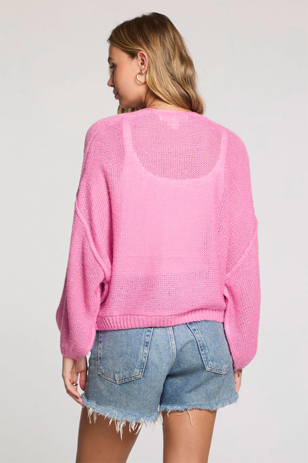 Aden Sweater | Petal Pink - Thumbnail Image Number 3 of 3
